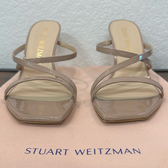 Stuart Weitzman Strapeze 85 Slide SIZE 10 NWOT - Picture 6 of 10